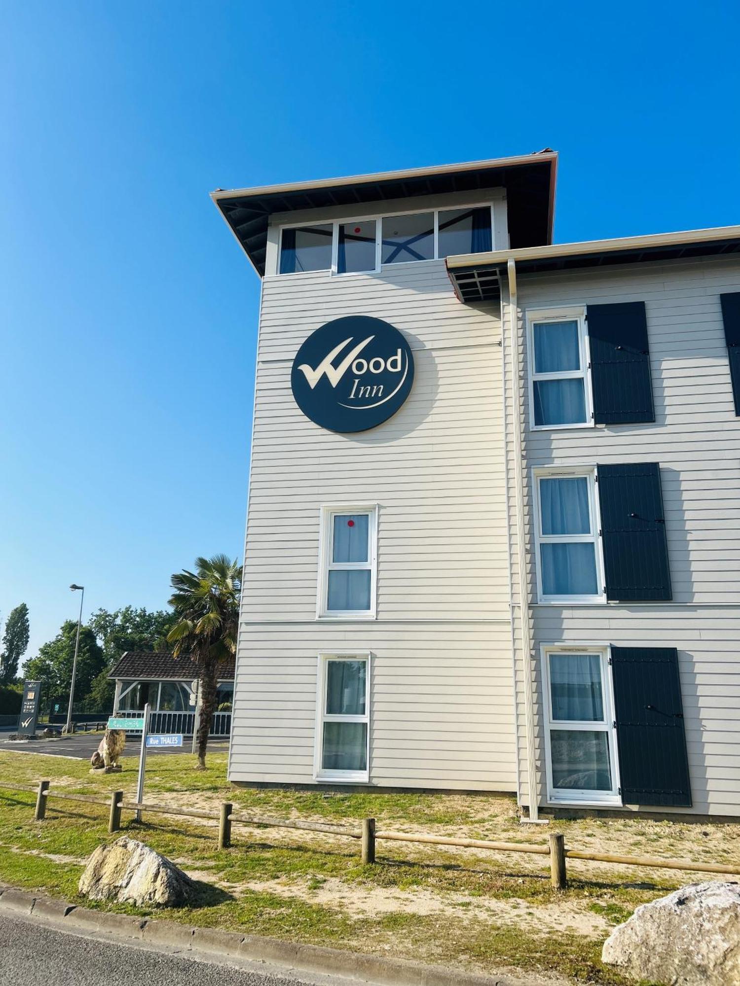 Hotel Wood Inn Bordeaux Aéroport Mérignac Buitenkant foto